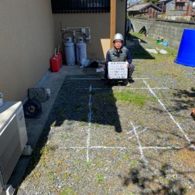 排水管工事と併せた浄化槽転換工事画像