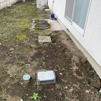 築30年以上浄化槽転換工事画像