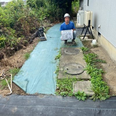 補助金活用で浄化槽転換工事画像