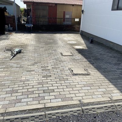 コンクリート枡からプラスチック枡への浄化槽転換工事画像